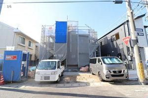 岡山市北区平田、新築一戸建ての画像です