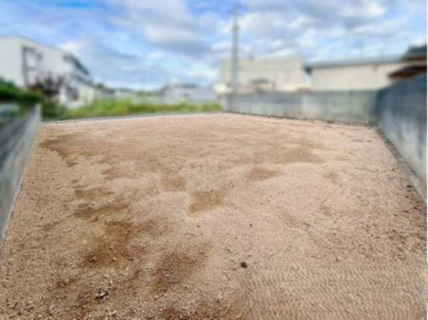 岡山市北区平田、土地の画像です