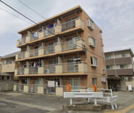 岡山市北区西古松、収益物件/マンションの間取り画像です