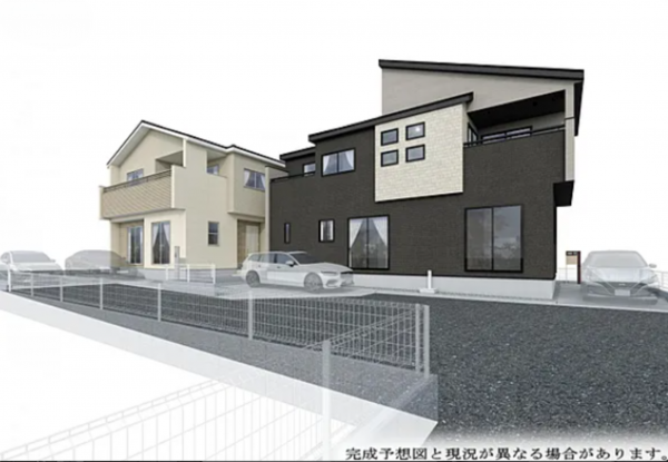 岡山市北区大安寺中町、新築一戸建ての画像です