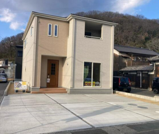 岡山市北区吉備津、新築一戸建ての画像です