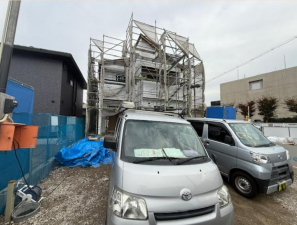 岡山市北区旭町、新築一戸建ての画像です