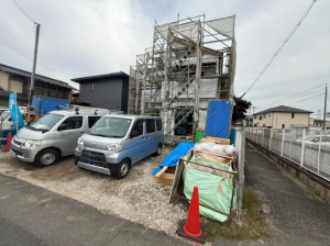 岡山市北区旭町、新築一戸建ての画像です