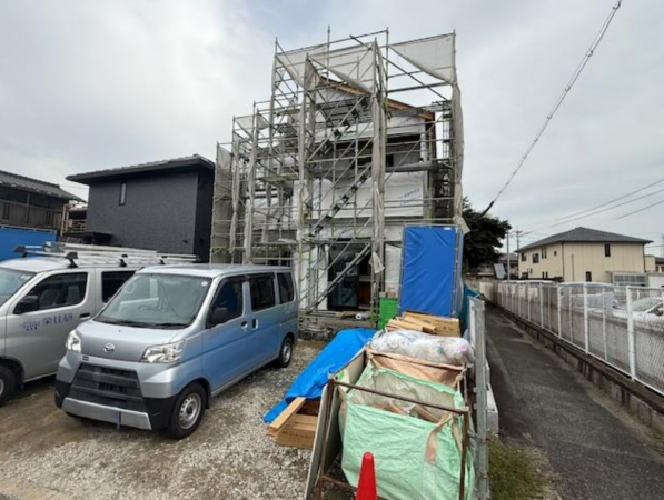 岡山市北区旭町、新築一戸建ての画像です