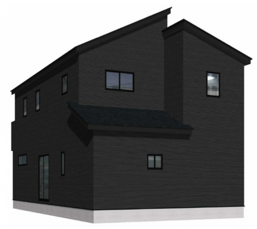 岡山市北区旭町、新築一戸建ての画像です