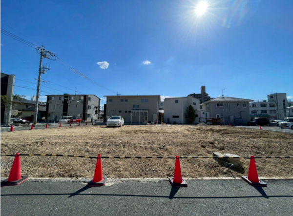 岡山市北区新屋敷町、土地の画像です