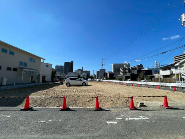 岡山市北区新屋敷町、土地の画像です