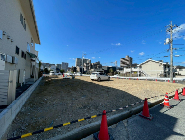 岡山市北区新屋敷町、土地の画像です