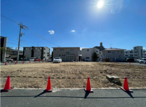 岡山市北区新屋敷町、土地の画像です