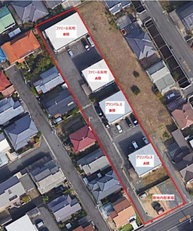 岡山市北区一宮、収益物件/アパートの画像です