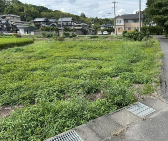 岡山市北区門前、土地の画像です