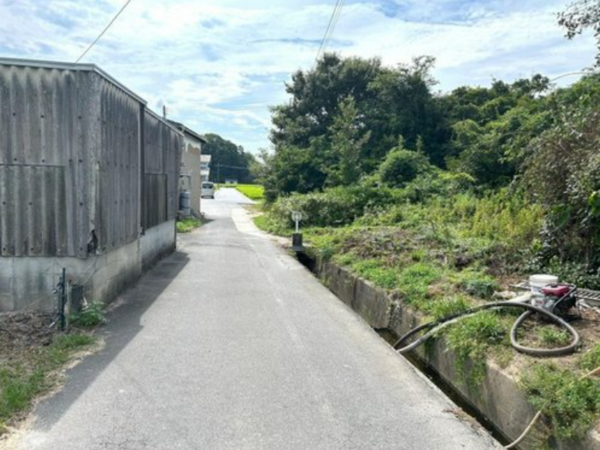 岡山市北区門前、土地の画像です