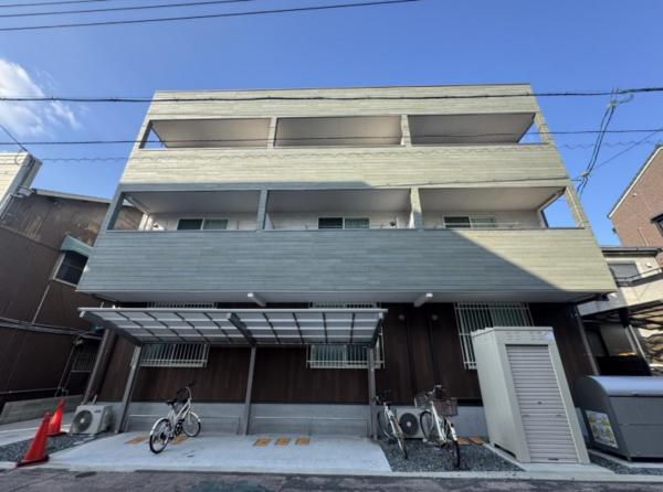 岡山市北区奉還町、収益物件/アパートの間取り画像です