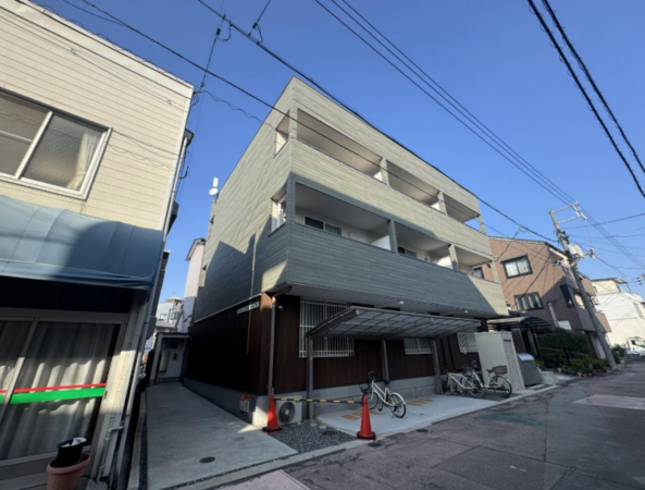 岡山市北区奉還町、収益物件/アパートの画像です