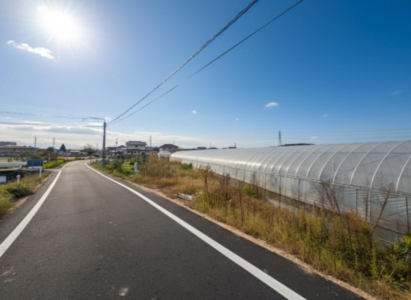 岡山市北区延友、土地の画像です