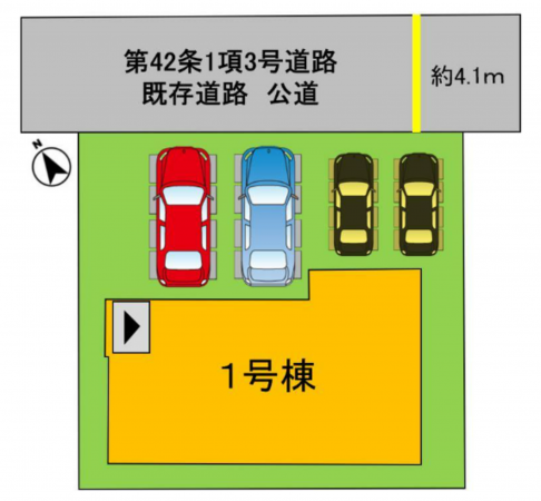 岡山市北区高松原古才、新築一戸建ての画像です