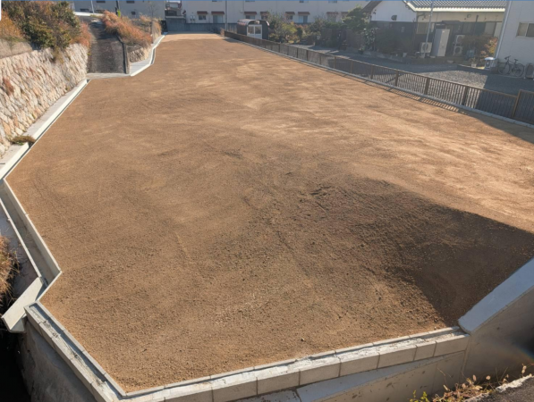 岡山市北区撫川、土地の画像です