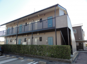 岡山市北区中仙道、収益物件/アパートの間取り画像です