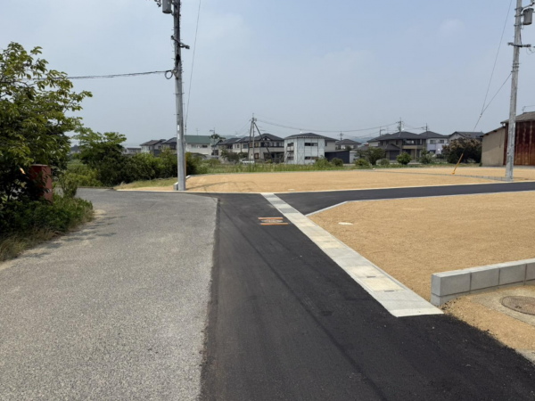 岡山市北区撫川、土地の画像です