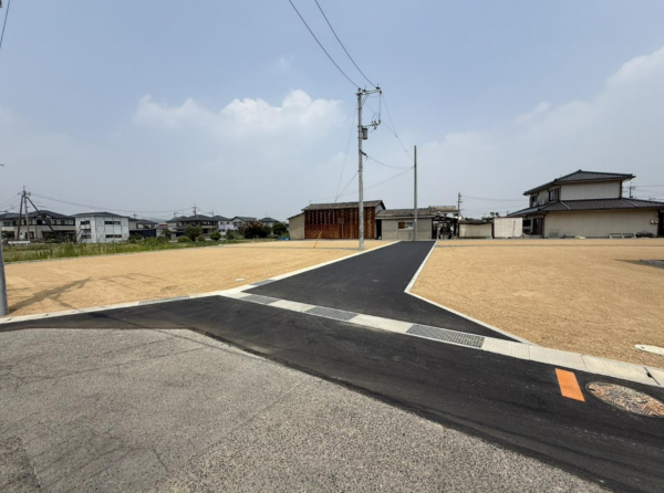 岡山市北区撫川、土地の画像です