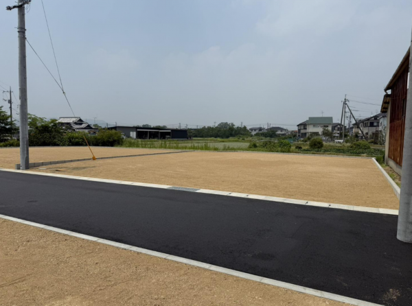 岡山市北区撫川、土地の画像です