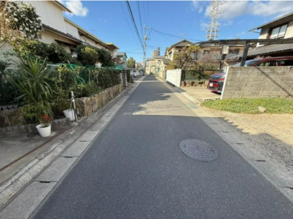 岡山市北区奥田西町、土地の画像です