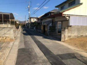 岡山市北区田益、土地の画像です