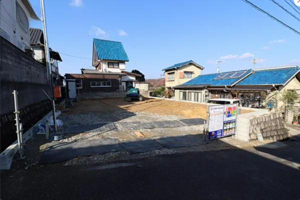 岡山市北区谷万成、新築一戸建ての画像です