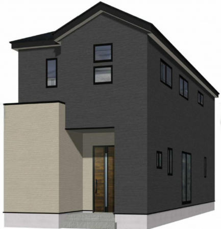 岡山市北区久米、新築一戸建ての画像です