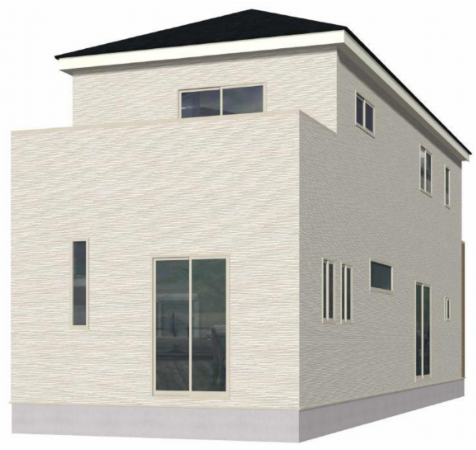 岡山市北区久米、新築一戸建ての画像です