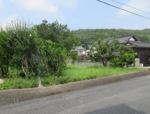 岡山市北区大安寺中町、土地の画像です