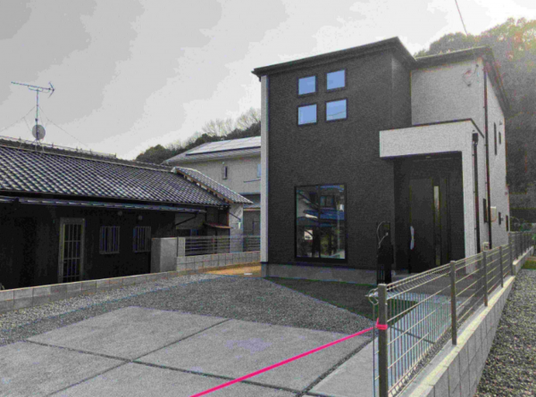 岡山市北区大安寺中町、新築一戸建ての画像です