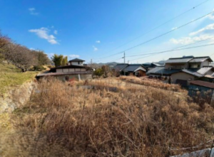 岡山市北区西辛川、土地の画像です
