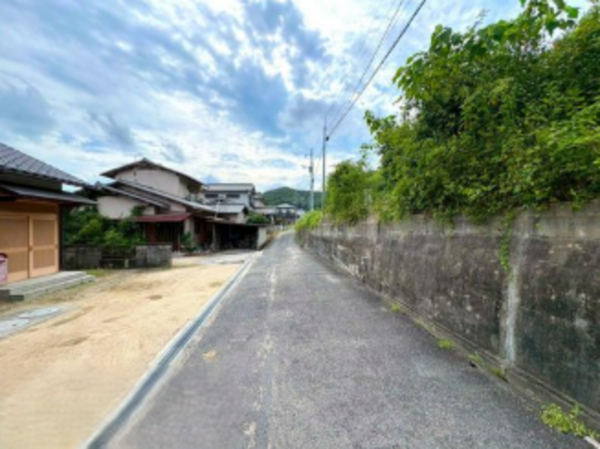 岡山市北区西辛川、土地の画像です