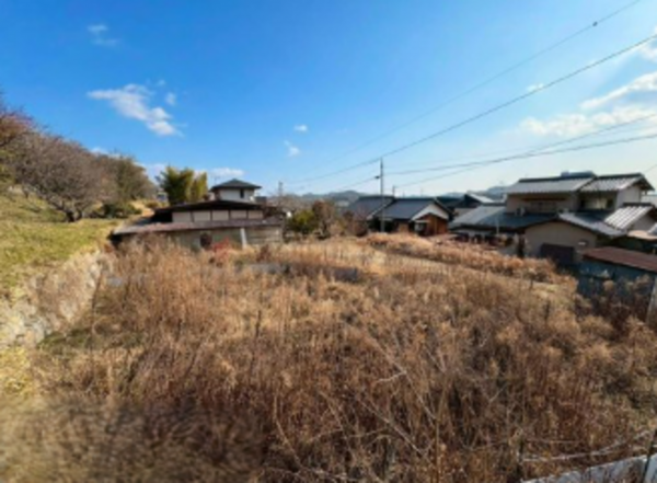 岡山市北区西辛川、土地の画像です