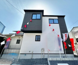 岡山市北区番町、新築一戸建ての画像です