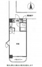 岡山市北区京町、マンションの間取り画像です