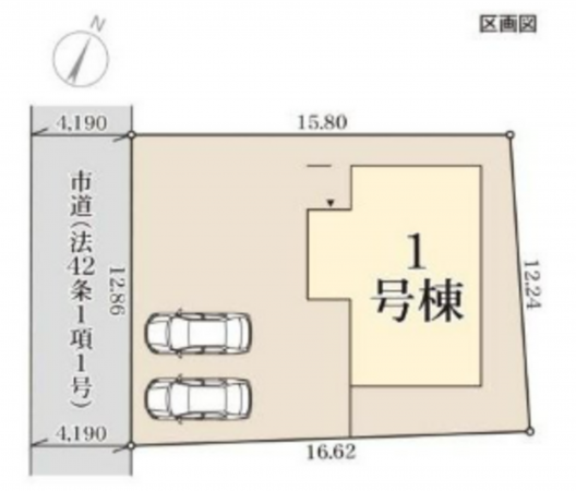 岡山市北区一宮、新築一戸建ての画像です