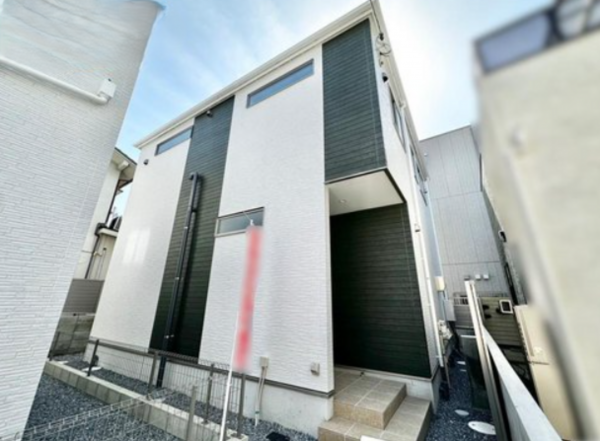 岡山市北区番町、新築一戸建ての画像です