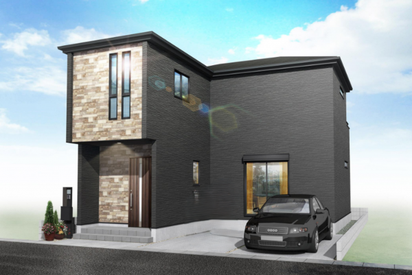 岡山市北区大元、新築一戸建ての画像です