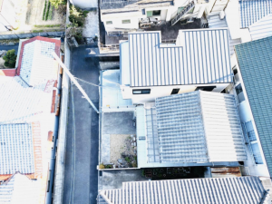 岡山市北区学南町、土地の画像です