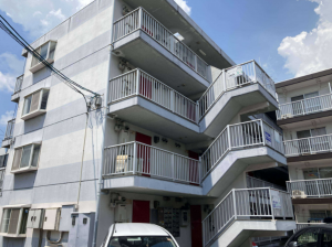 岡山市北区下中野、収益物件/マンションの間取り画像です