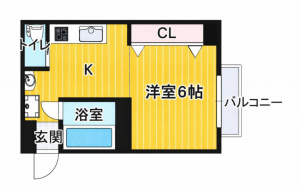 岡山市北区鹿田本町、収益物件/アパートの画像です