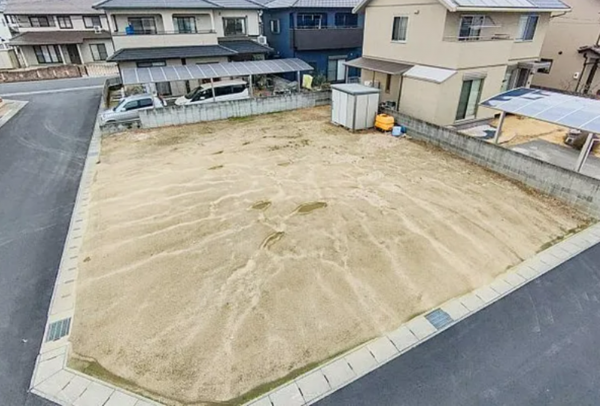 岡山市北区吉備津、土地の画像です