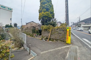 岡山市北区加茂、土地の画像です