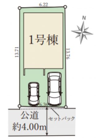 岡山市北区富町、新築一戸建ての画像です