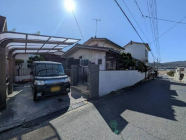 岡山市北区今岡、土地の画像です