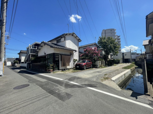 岡山市北区富田、土地の画像です