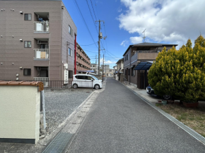 岡山市北区学南町、土地の画像です