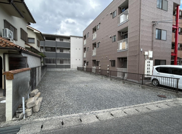 岡山市北区学南町、土地の画像です